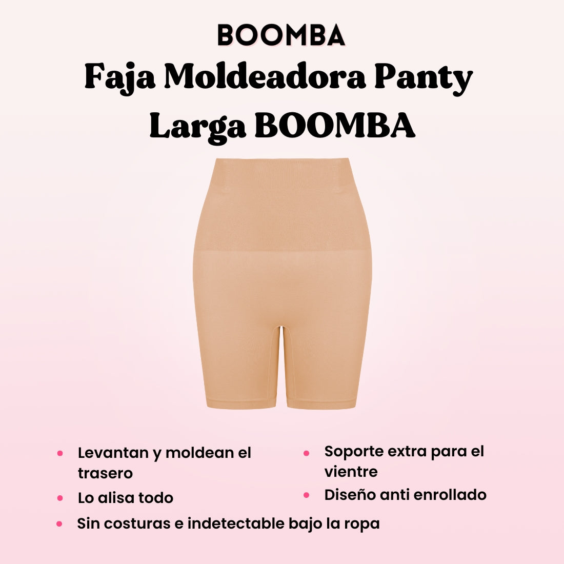 Faja Moldeadora Panty Larga BOOMBA