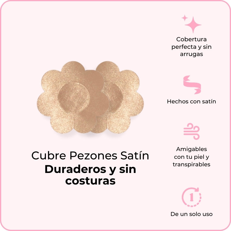 Cubre Pezones Satín